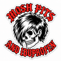Mosh Pits and Ibuprofen Sticker